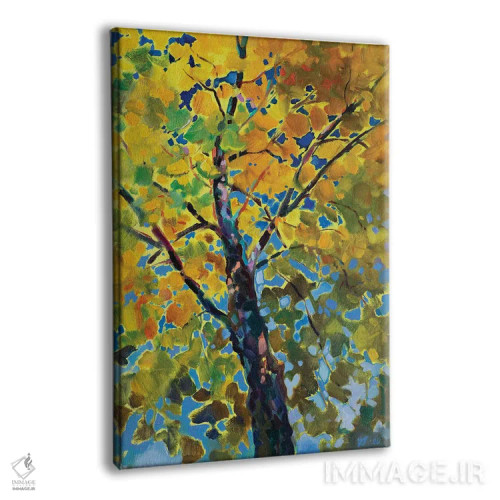 تابلو دکوراتیو درخت آفتابی اثر کاتارینا والوا - نمای پرسپکتیو محصول