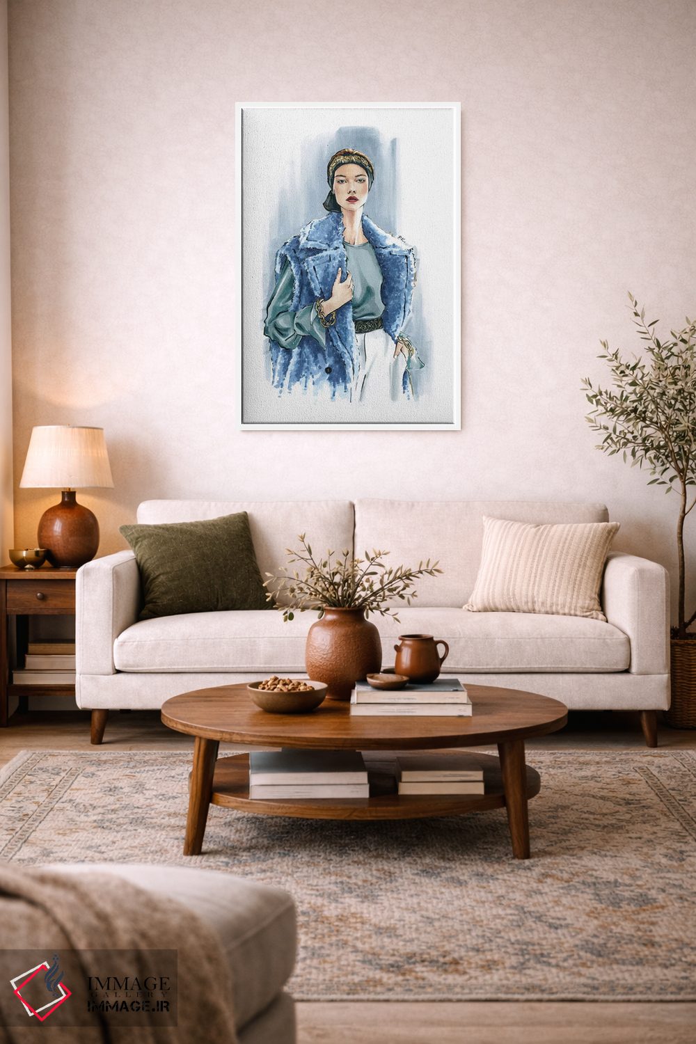 تابلو دکوراتیو مکس اثر کاترینا پاشه گور - D1W