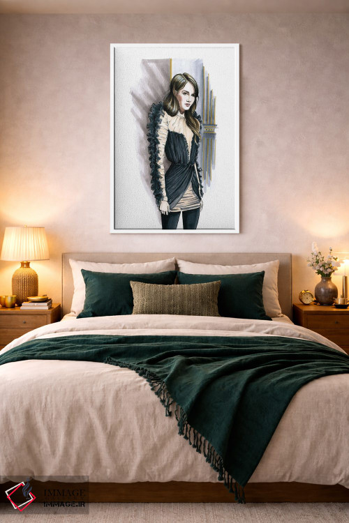 تابلو دکوراتیو بالمن یک اثر کاترینا پاشه گور - D2W