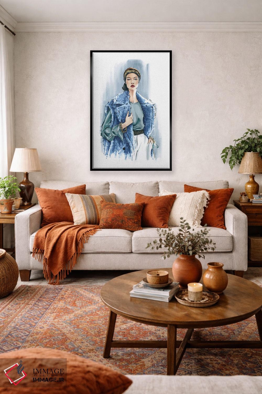 تابلو دکوراتیو مکس اثر کاترینا پاشه گور - D4B