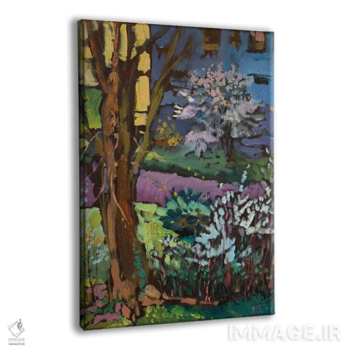 تابلو دکوراتیو آغاز بهار اثر کاتارینا والوا - نمای پرسپکتیو محصول