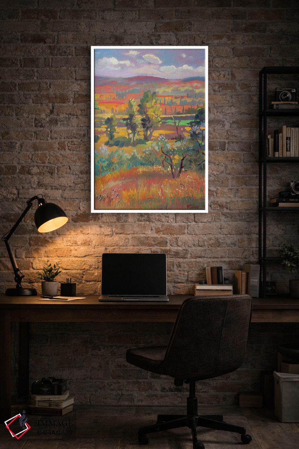 تابلو دکوراتیو تابستان در توسکانی اثر کاتارینا والوا - D4W