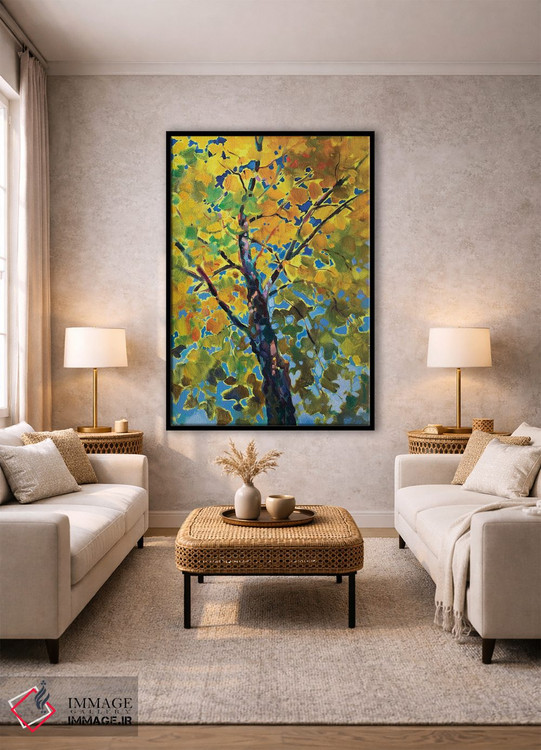 تابلو دکوراتیو درخت آفتابی اثر کاتارینا والوا - D1B