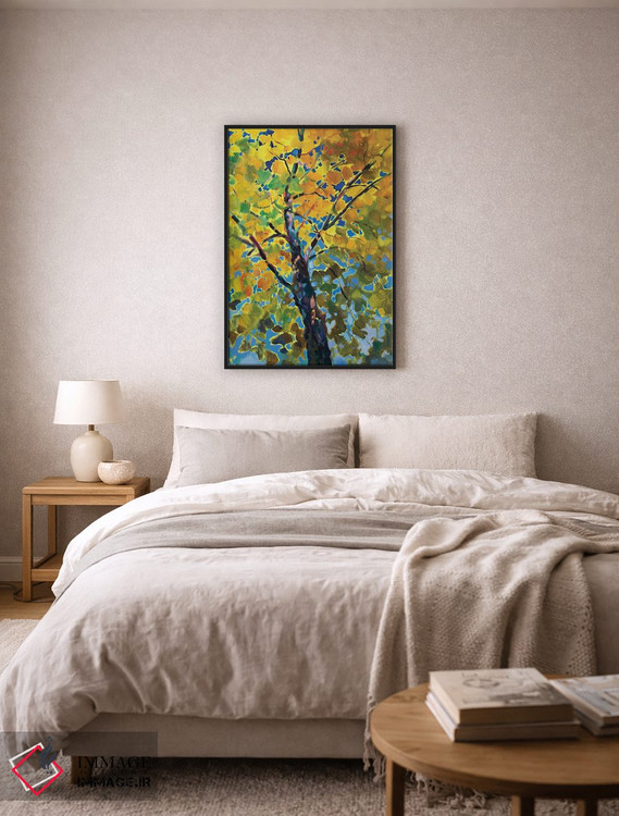تابلو دکوراتیو درخت آفتابی اثر کاتارینا والوا - D5B