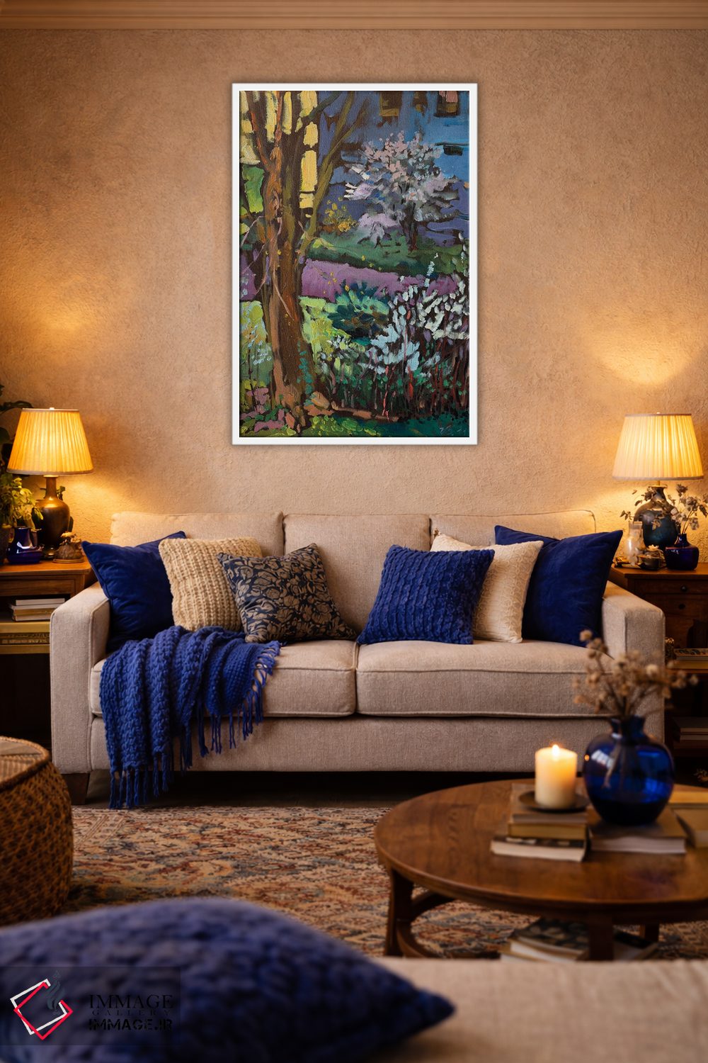 تابلو دکوراتیو آغاز بهار اثر کاتارینا والوا - D2W