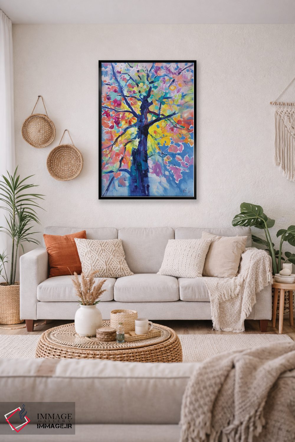 تابلو دکوراتیو درخت اثر کاتارینا والوا - D4B