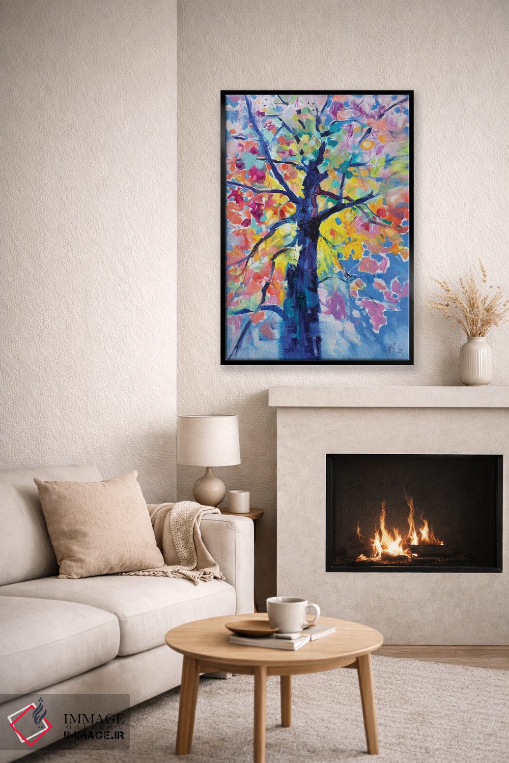 تابلو دکوراتیو درخت اثر کاتارینا والوا - D6B