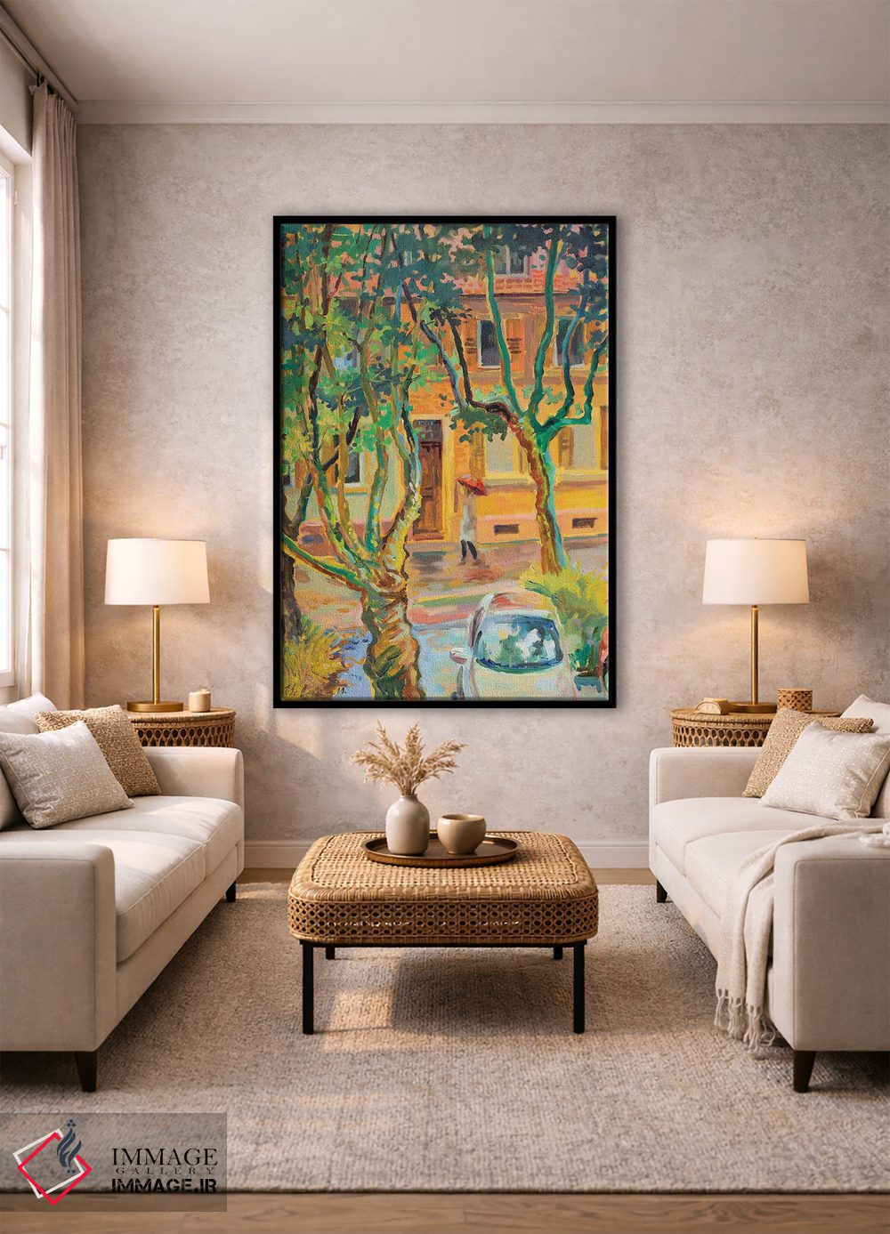 تابلو دکوراتیو از پنجره من اثر کاتارینا والوا - D1B