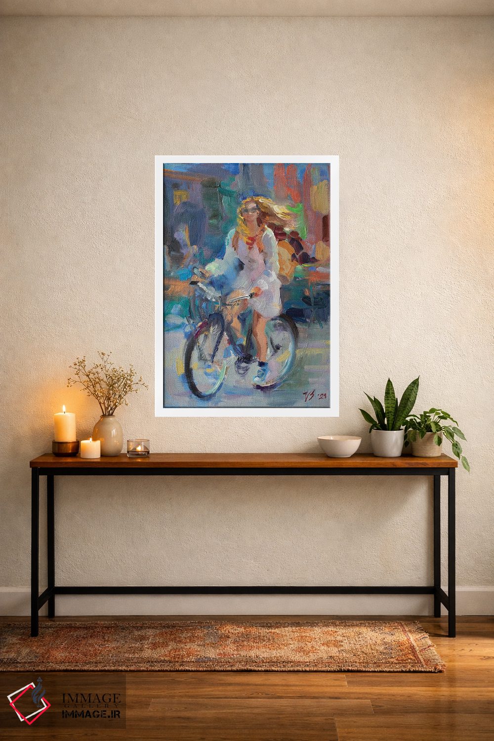 تابلو دکوراتیو سفر شهری اثر کاتارینا والوا - D3W