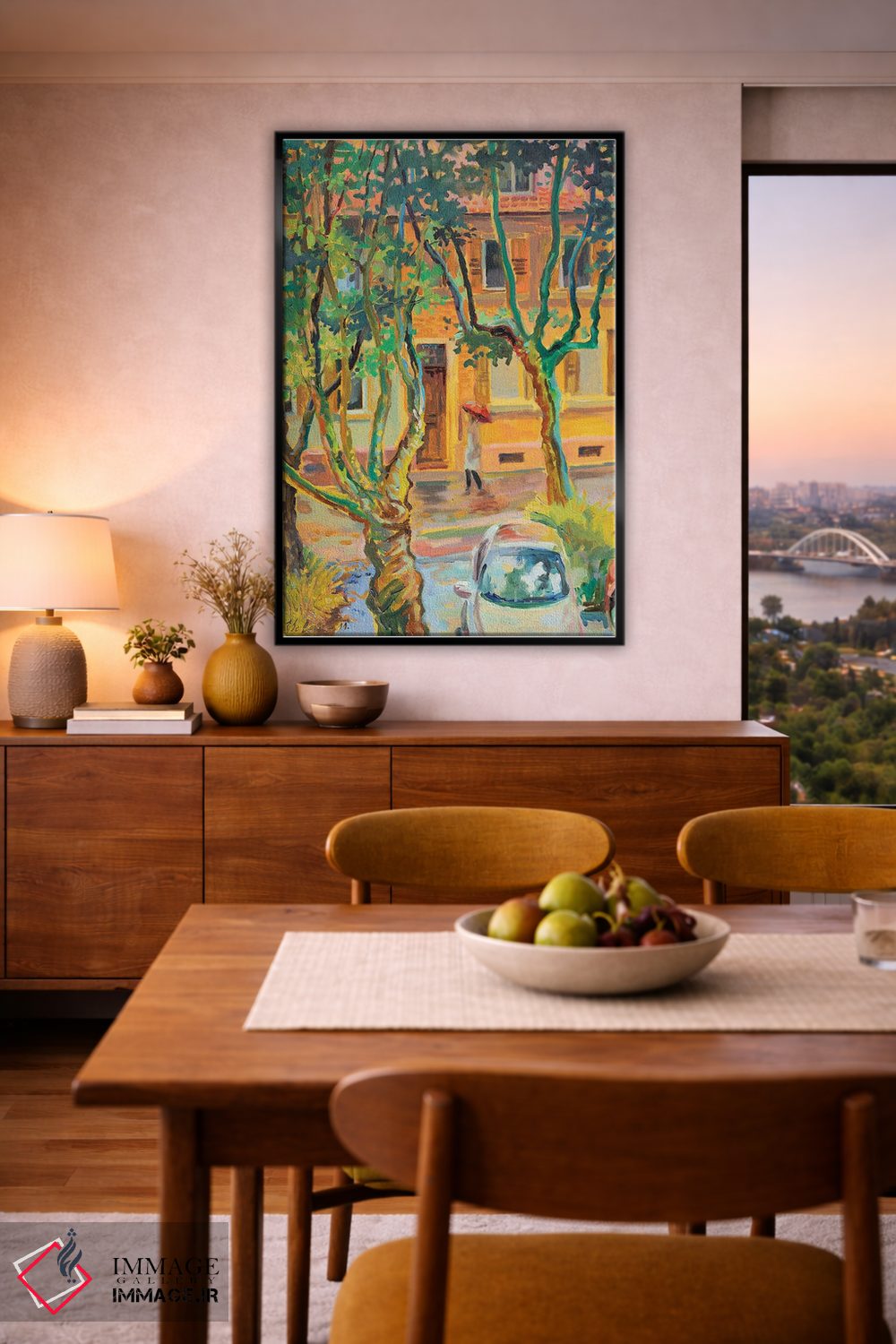 تابلو دکوراتیو از پنجره من اثر کاتارینا والوا - D6B