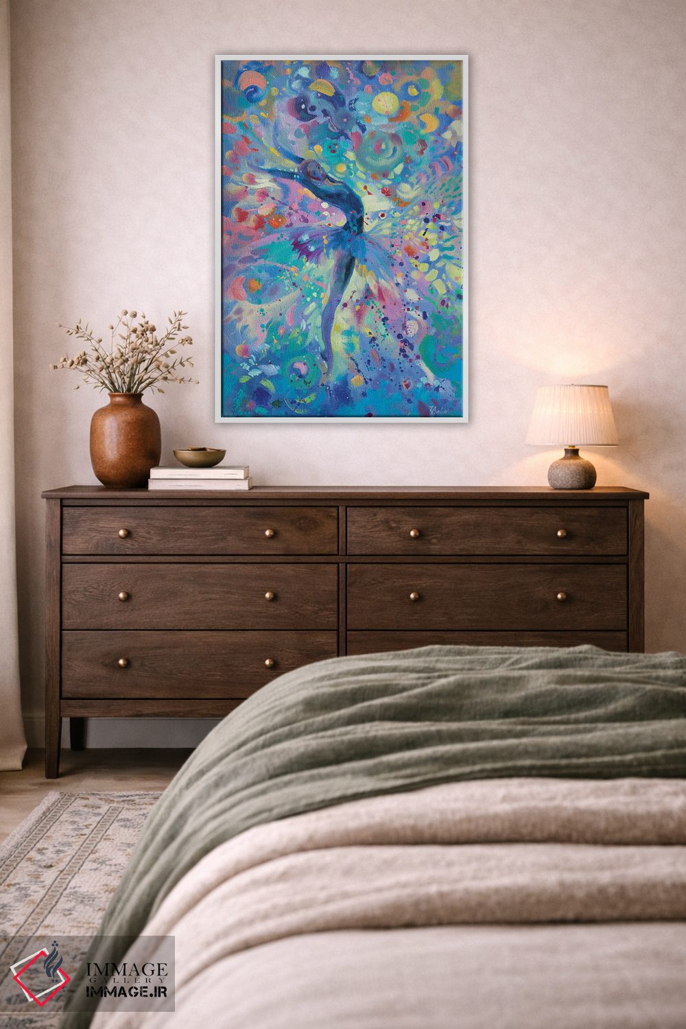 تابلو دکوراتیو رقص باله اثر کاتارینا والوا - D3W