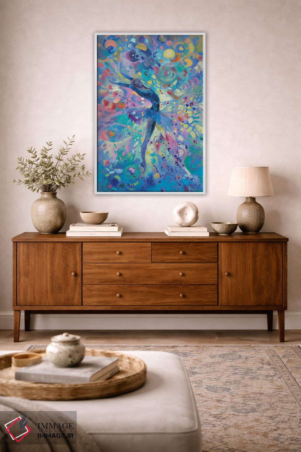 تابلو دکوراتیو رقص باله اثر کاتارینا والوا - D2W