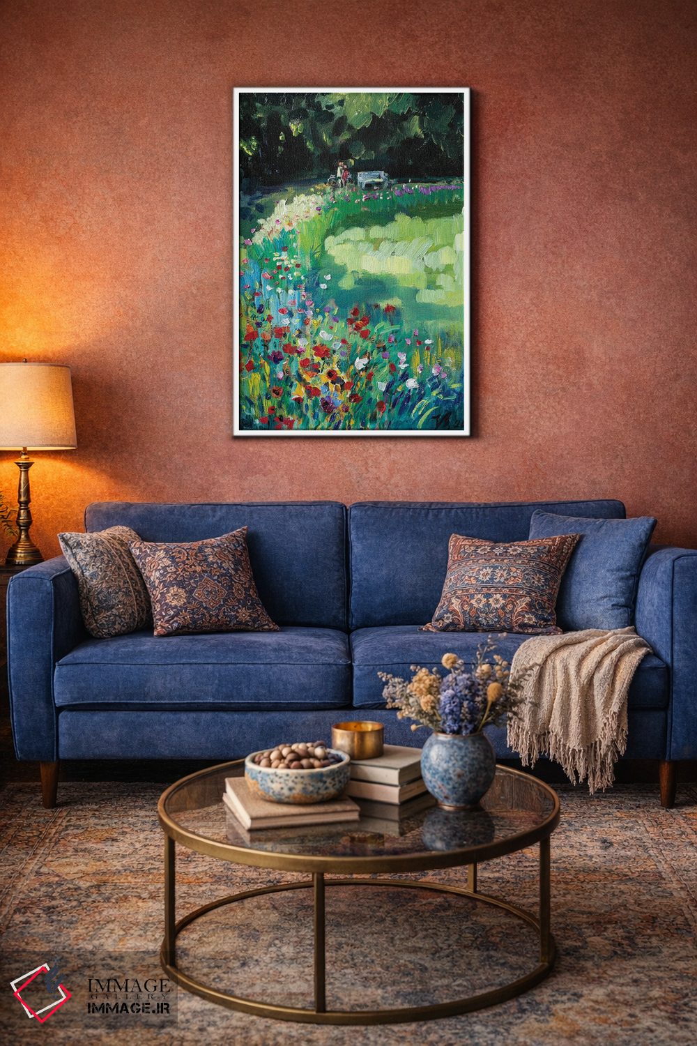 تابلو دکوراتیو در پارک تابستانی اثر کاتارینا والوا - D2W