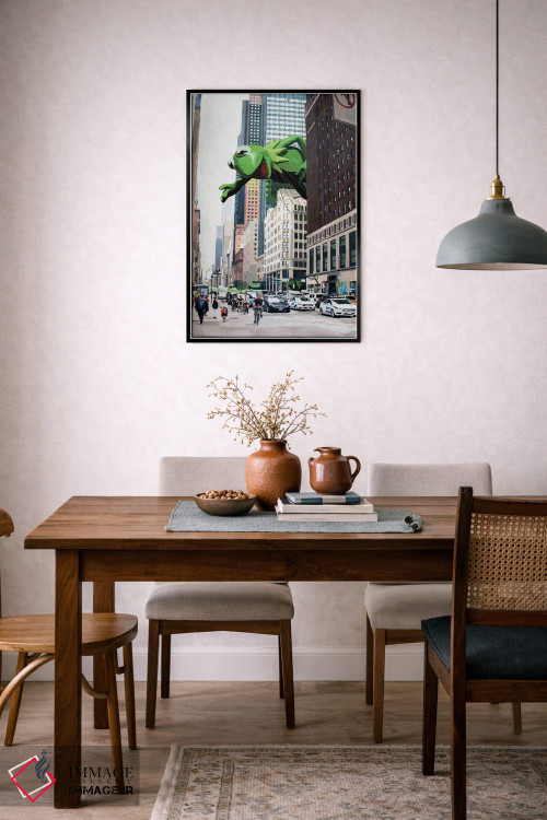 تابلو دکوراتیو سبزینه اثر کیت تامسون - D6B