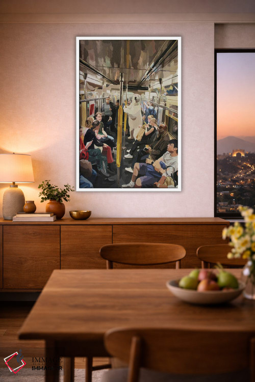 تابلو دکوراتیو فراری اثر کیت تامسون - D1W