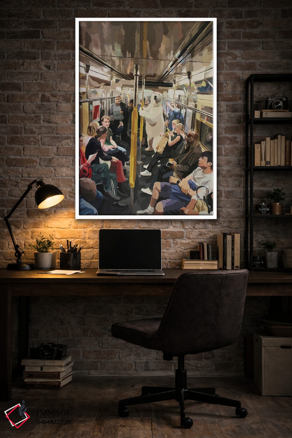 تابلو دکوراتیو فراری اثر کیت تامسون - D2W