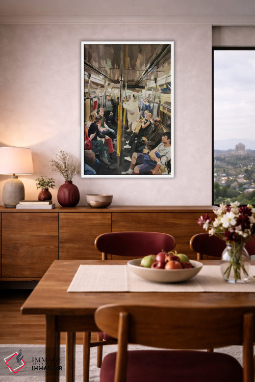 تابلو دکوراتیو فراری اثر کیت تامسون - D3W