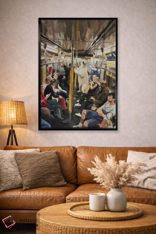 تابلو دکوراتیو فراری اثر کیت تامسون - D4B