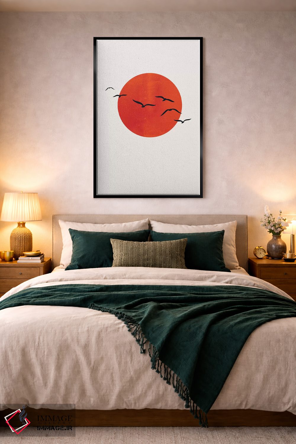 تابلو مینیمال یک روز آفتابی اثر کوبیستیکا - D5B