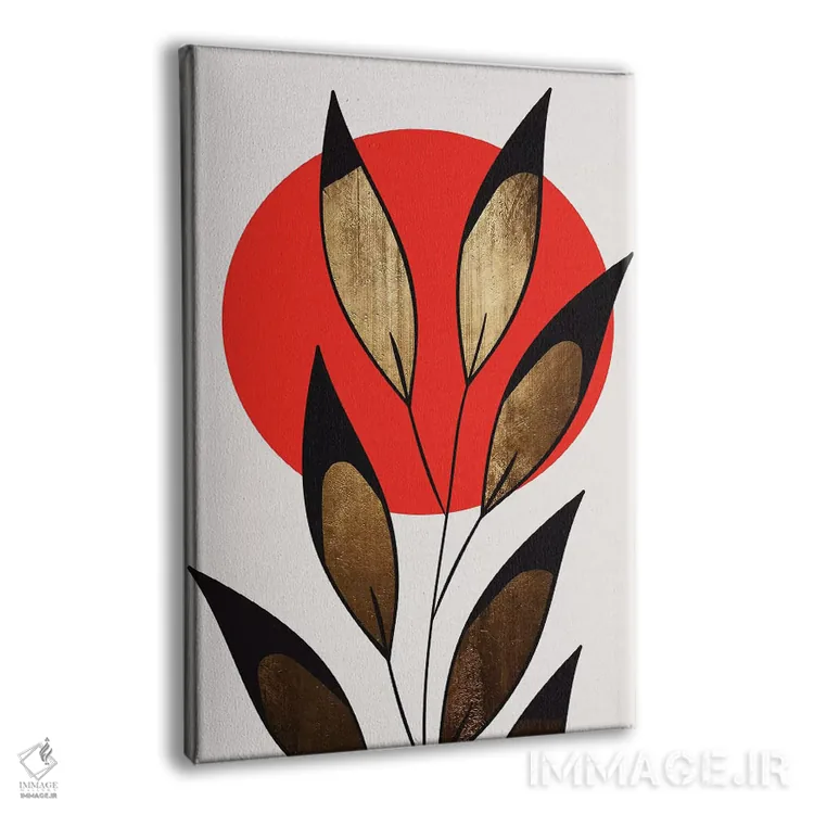 تابلو مینیمال شب های کازابلانکا اثر کوبیستیکا - نمای پرسپکتیو محصول