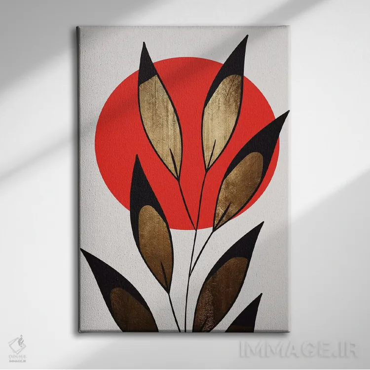 تابلو مینیمال شب های کازابلانکا اثر کوبیستیکا - نمای روبهرو روی دیوار