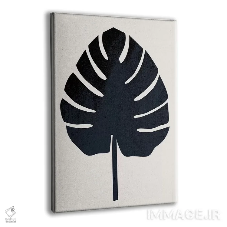 تابلو مینیمال بوتانیکا آبسترکتا اثر کوبیستیکا - نمای پرسپکتیو محصول