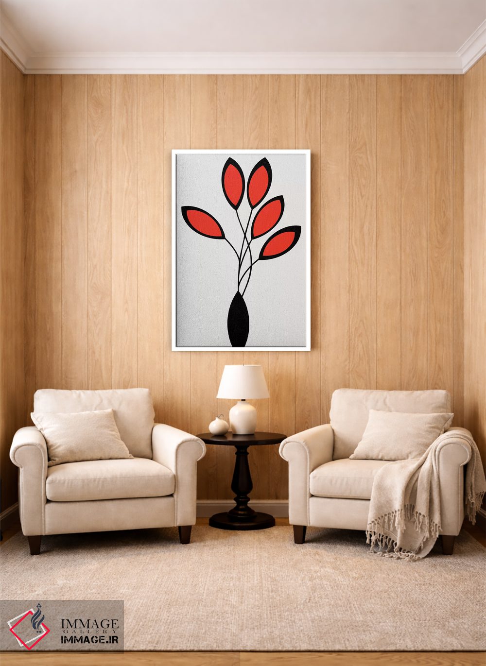 تابلو مینیمال سینکو اثر کوبیستیکا - D2W