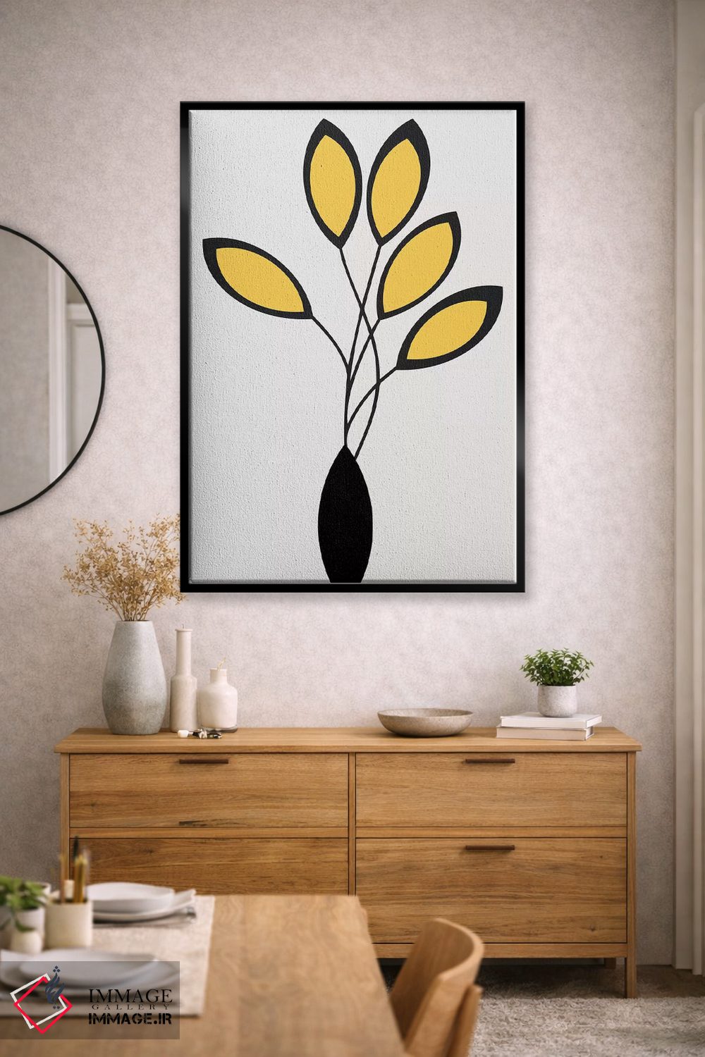 تابلو مینیمال سینکو اثر کوبیستیکا - D2B