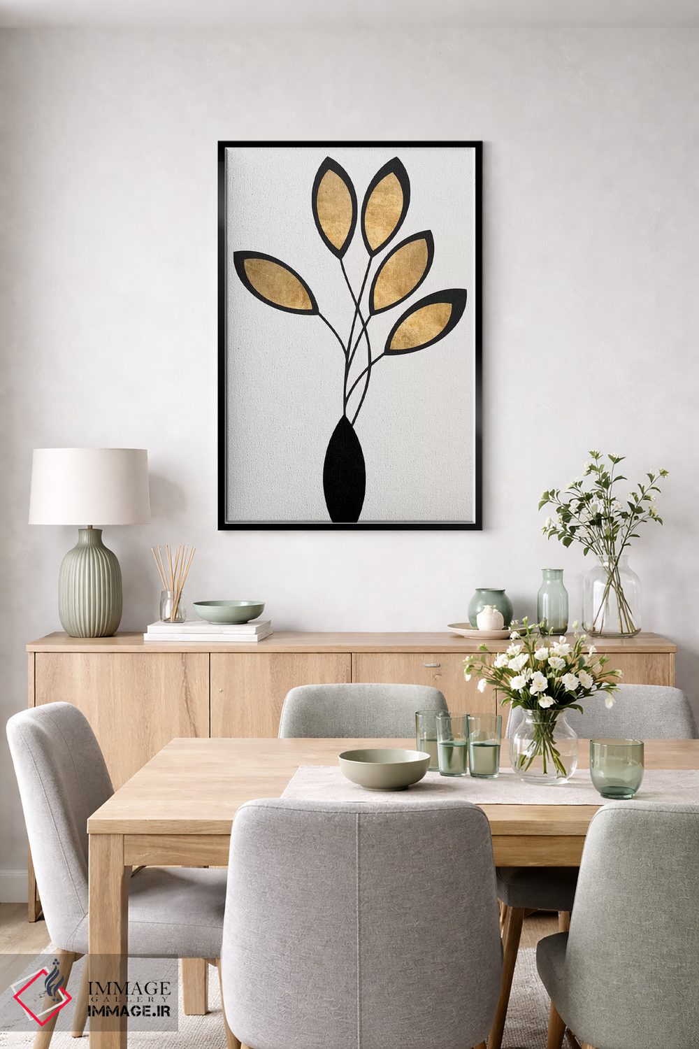 تابلو مینیمال سینکو اثر کوبیستیکا - D6B