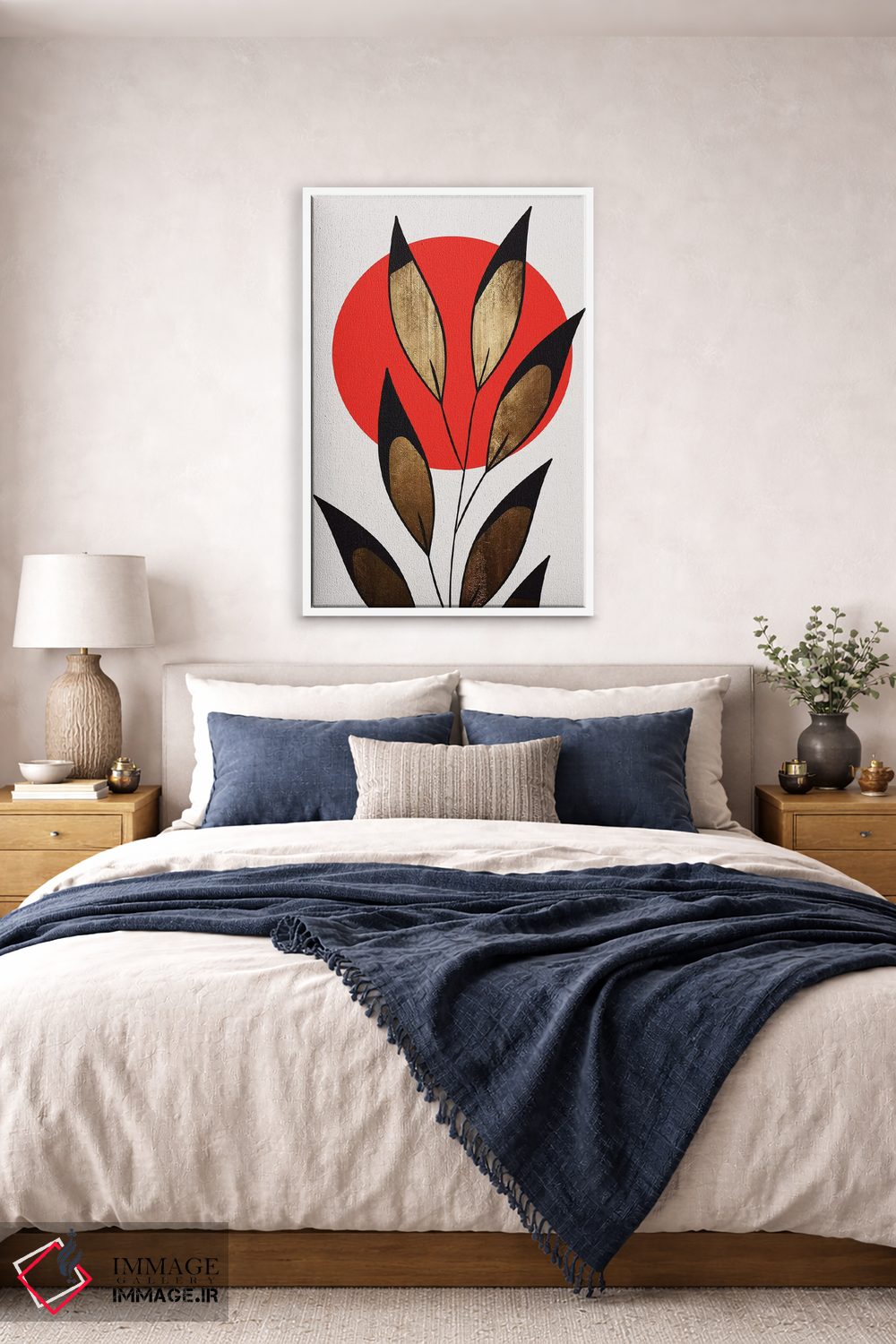 تابلو مینیمال شب های کازابلانکا اثر کوبیستیکا - D5W