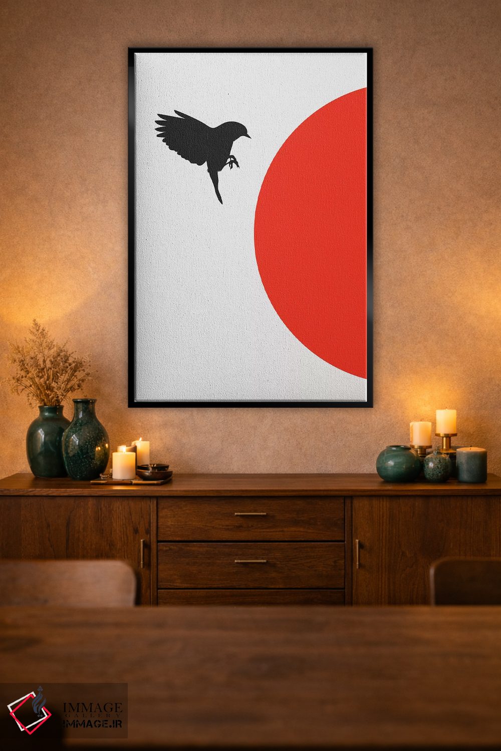 تابلو مینیمال پیله اثر کوبیستیکا - D1B