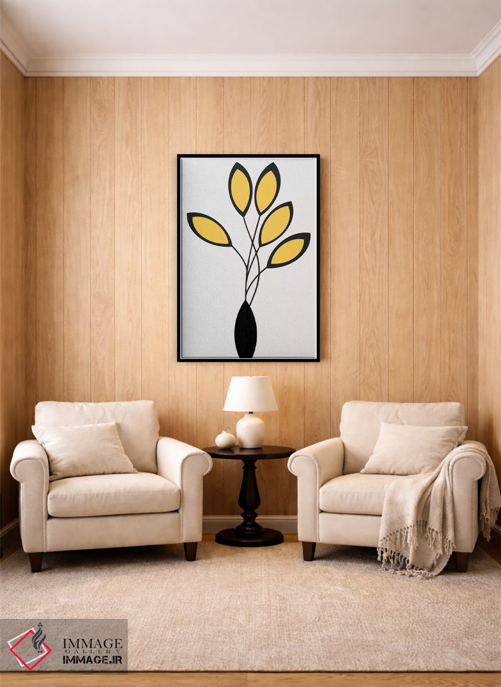 تابلو مینیمال سینکو اثر کوبیستیکا - D6B