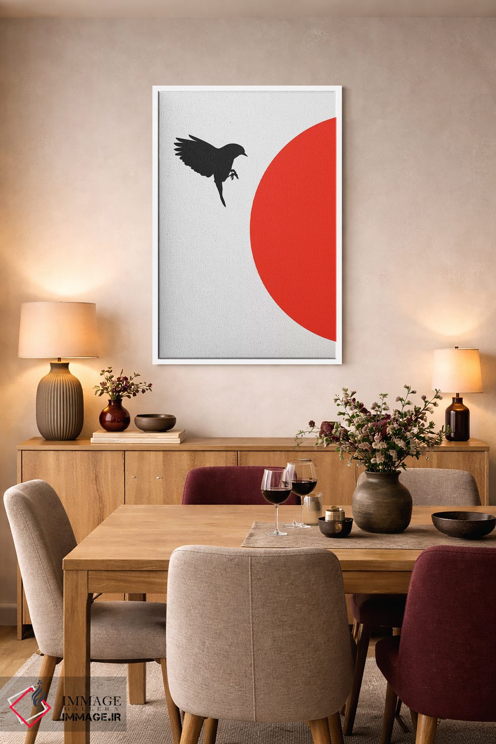 تابلو مینیمال پیله اثر کوبیستیکا - D5W