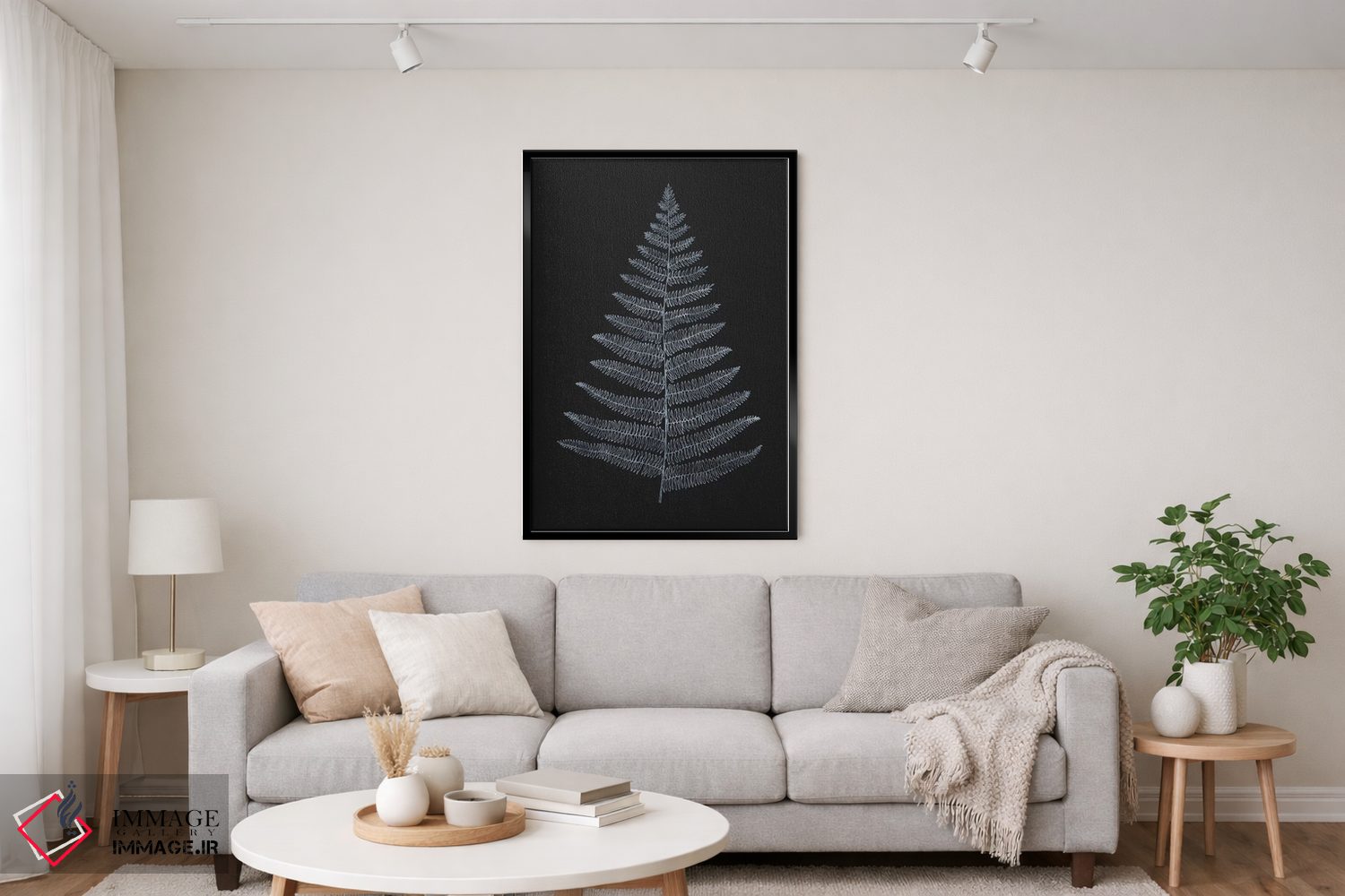 تابلو مینیمال گیاهان مینیمالیستی اثر کوبیستیکا - D4B