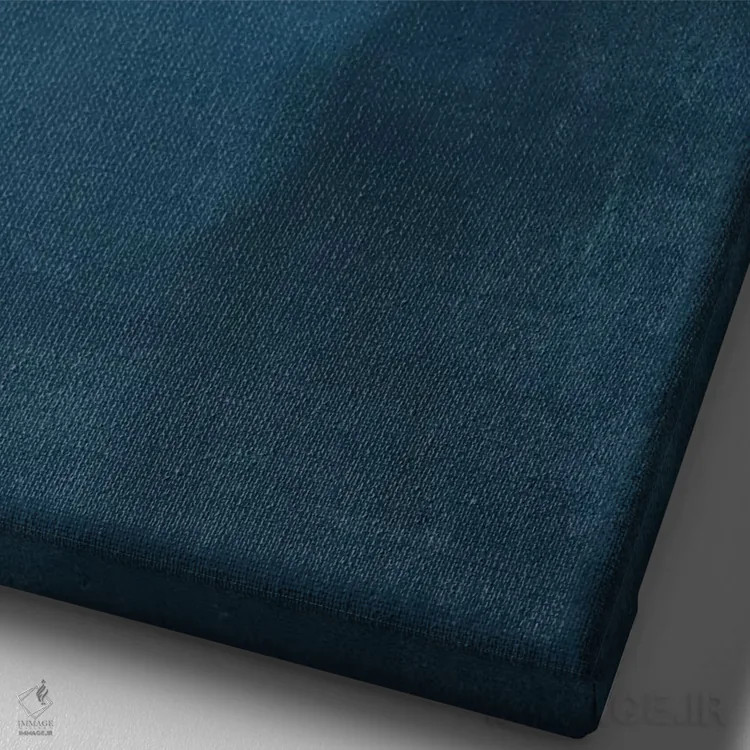 تابلو مینیمال هیمالیا در شب اثر کوبیستیکا - نمای نزدیک بافت بوم