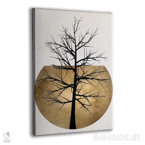 تابلو مینیمال در حیات وحش اثر کوبیستیکا - نمای پرسپکتیو محصول