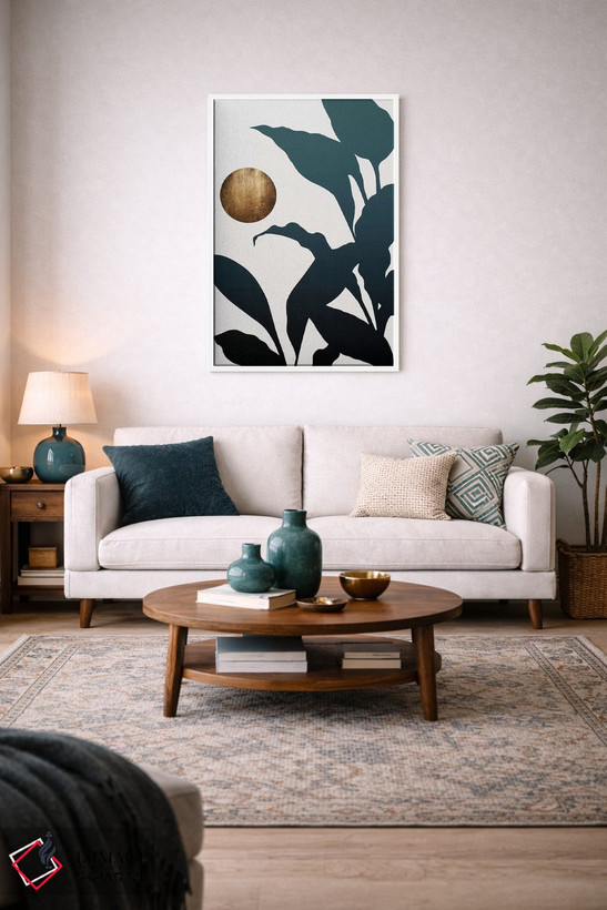 تابلو مینیمال در جنگل اثر کوبیستیکا - D3W