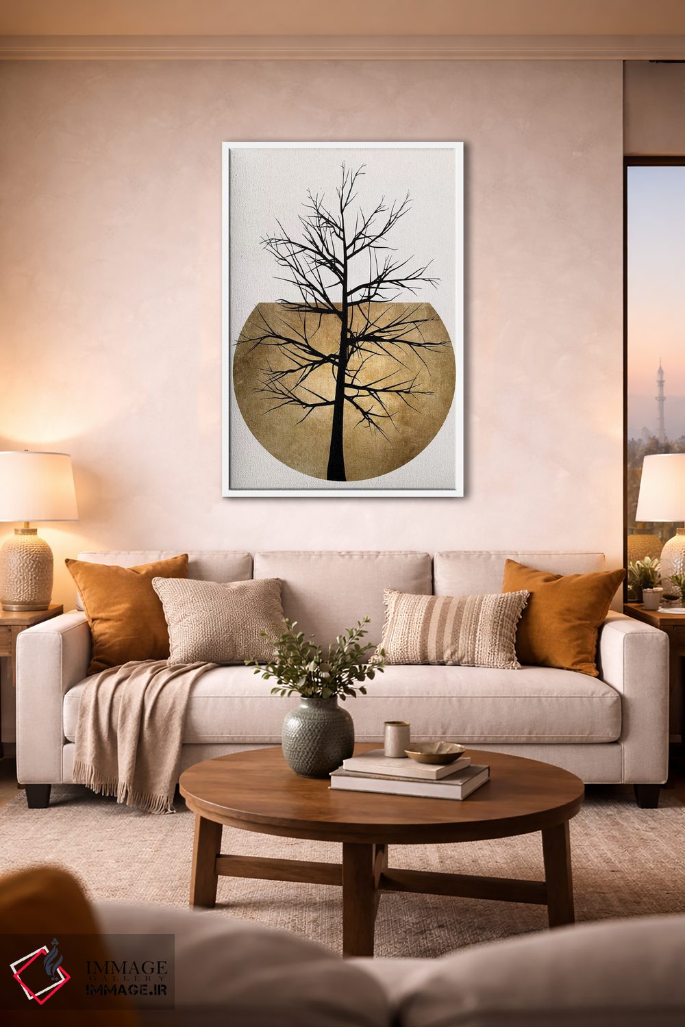 تابلو مینیمال در حیات وحش اثر کوبیستیکا - D1W