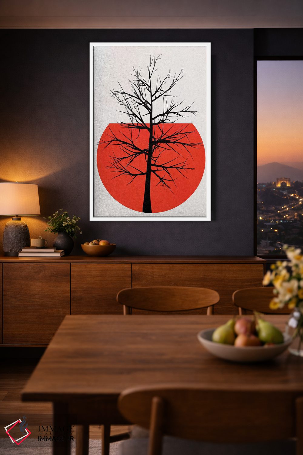 تابلو مینیمال در حیات وحش اثر کوبیستیکا - D1W