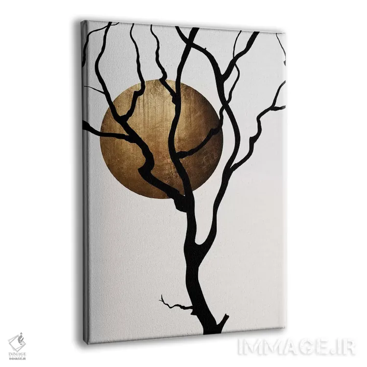 تابلو مینیمال افسانه های رازآلود اثر کوبیستیکا - نمای پرسپکتیو محصول