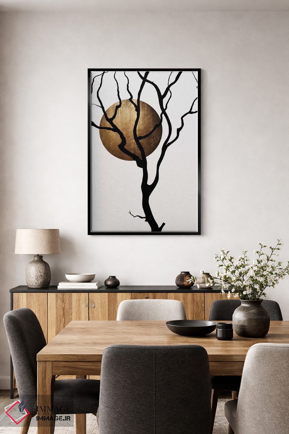 تابلو مینیمال افسانه های رازآلود اثر کوبیستیکا - D4B