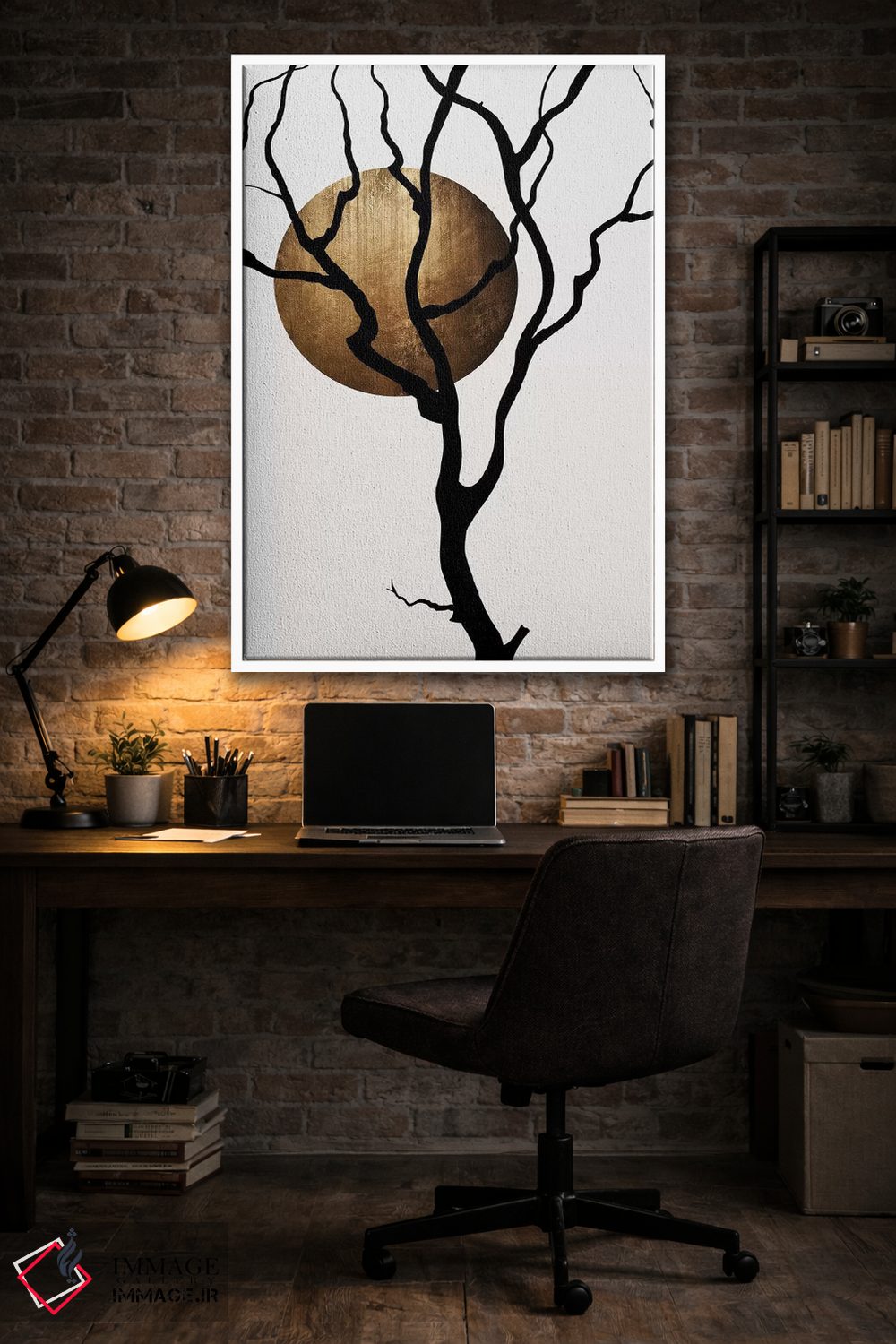 تابلو مینیمال افسانه های رازآلود اثر کوبیستیکا - D3W