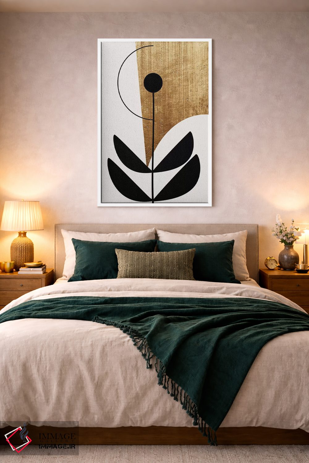 تابلو مینیمال نارا نرو اثر کوبیستیکا - D2W