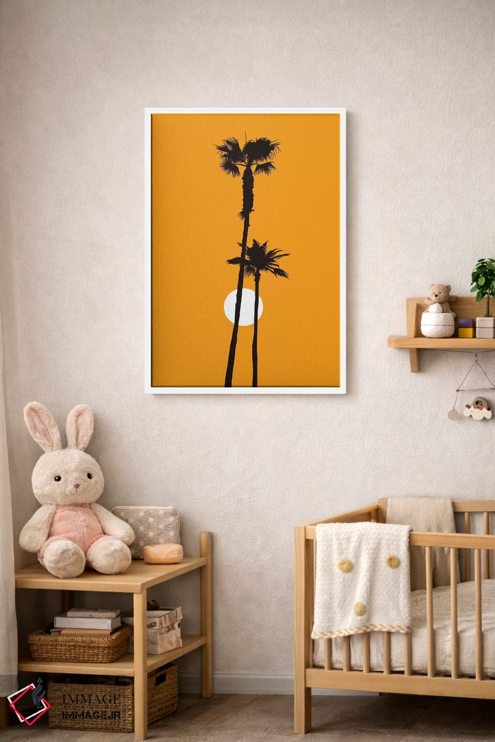 تابلو مینیمال بهشت اثر کوبیستیکا - D4W