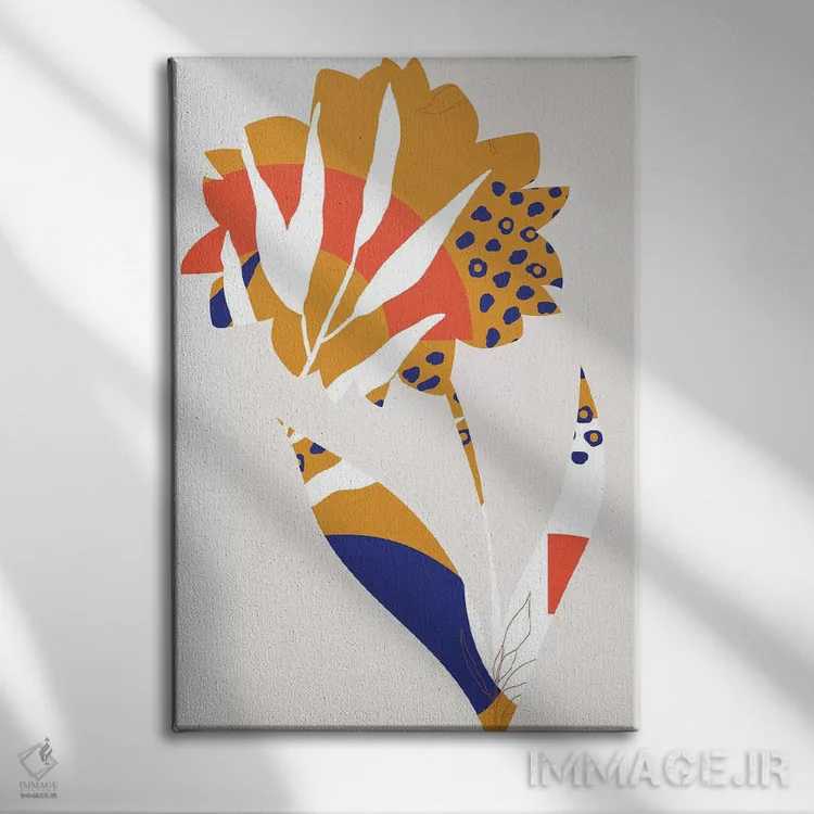 تابلو مینیمال سان فرانسیسکو ۱۹۷۸ اثر کوبیستیکا - نمای روبهرو روی دیوار