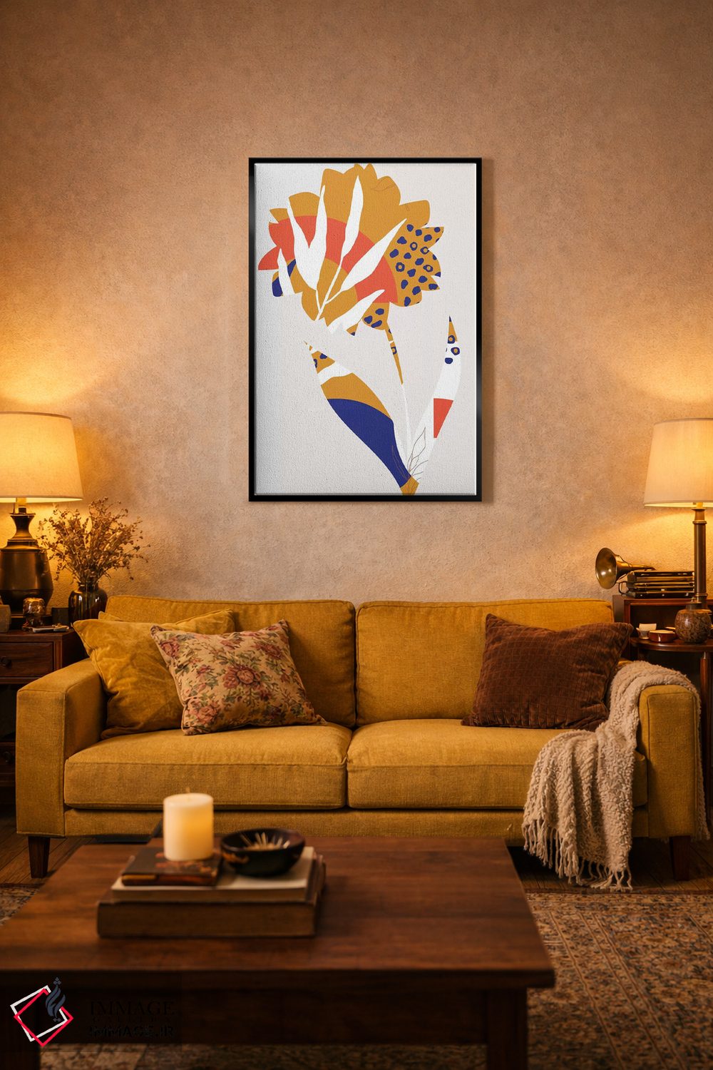 تابلو مینیمال سان فرانسیسکو ۱۹۷۸ اثر کوبیستیکا - D3B