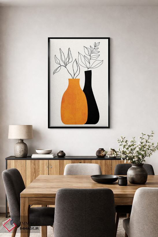 تابلو مینیمال گونه به گونه اثر کوبیستیکا - D5B