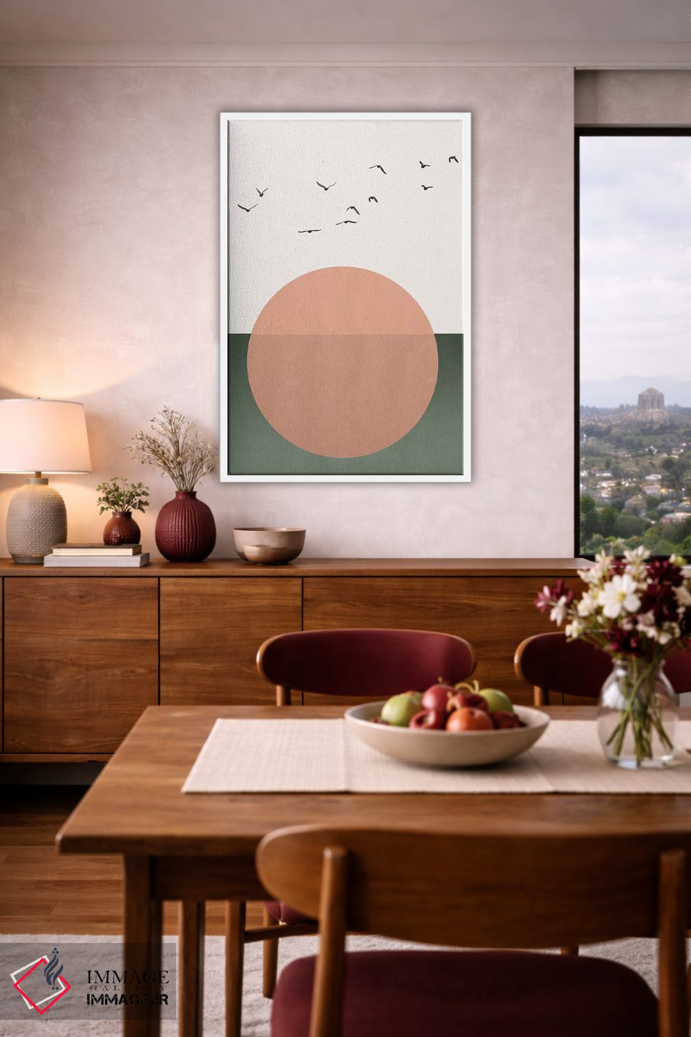 تابلو مینیمال روح های آزاد اثر کوبیستیکا - D3W