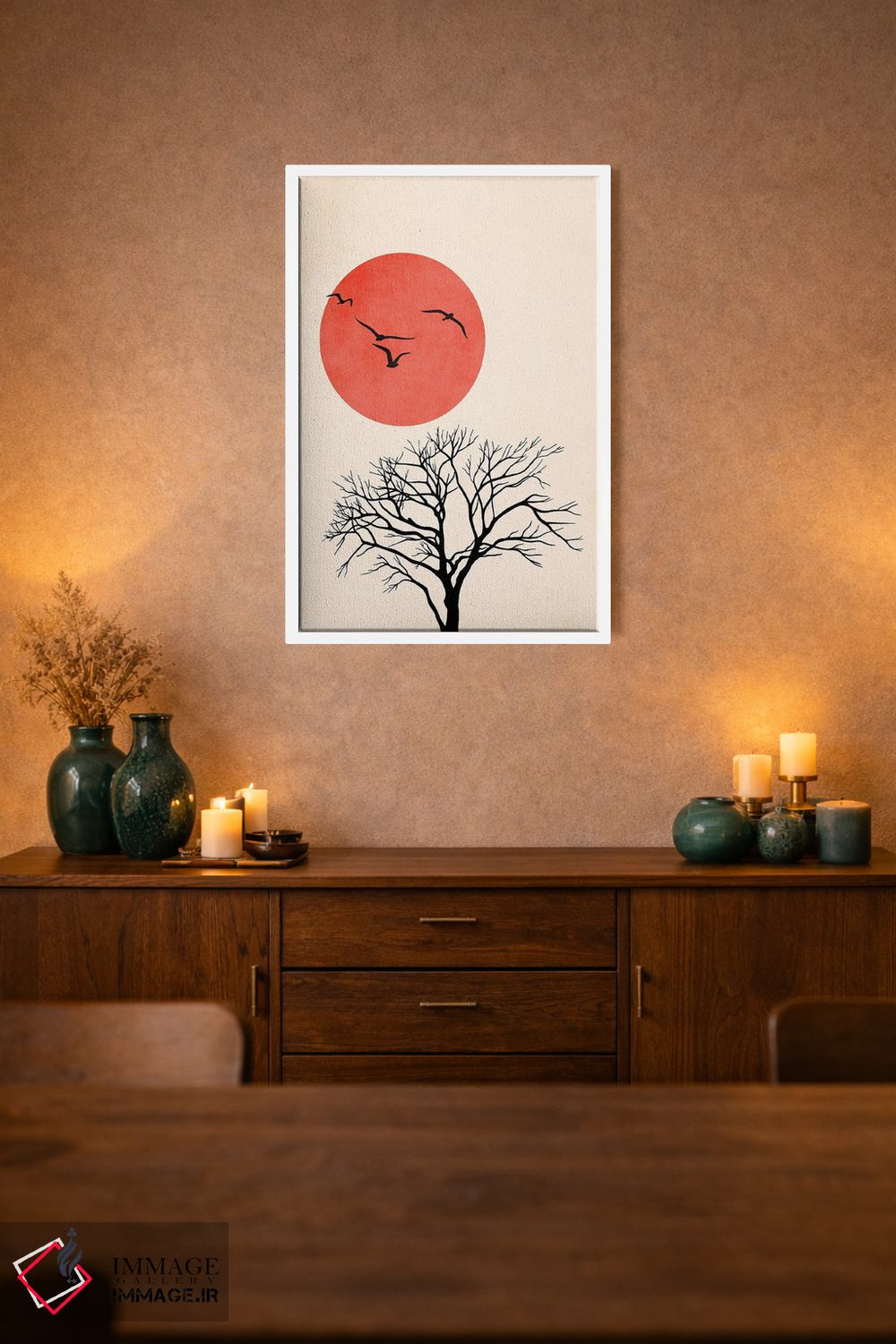 تابلو مینیمال پرواز اثر کوبیستیکا - D1W