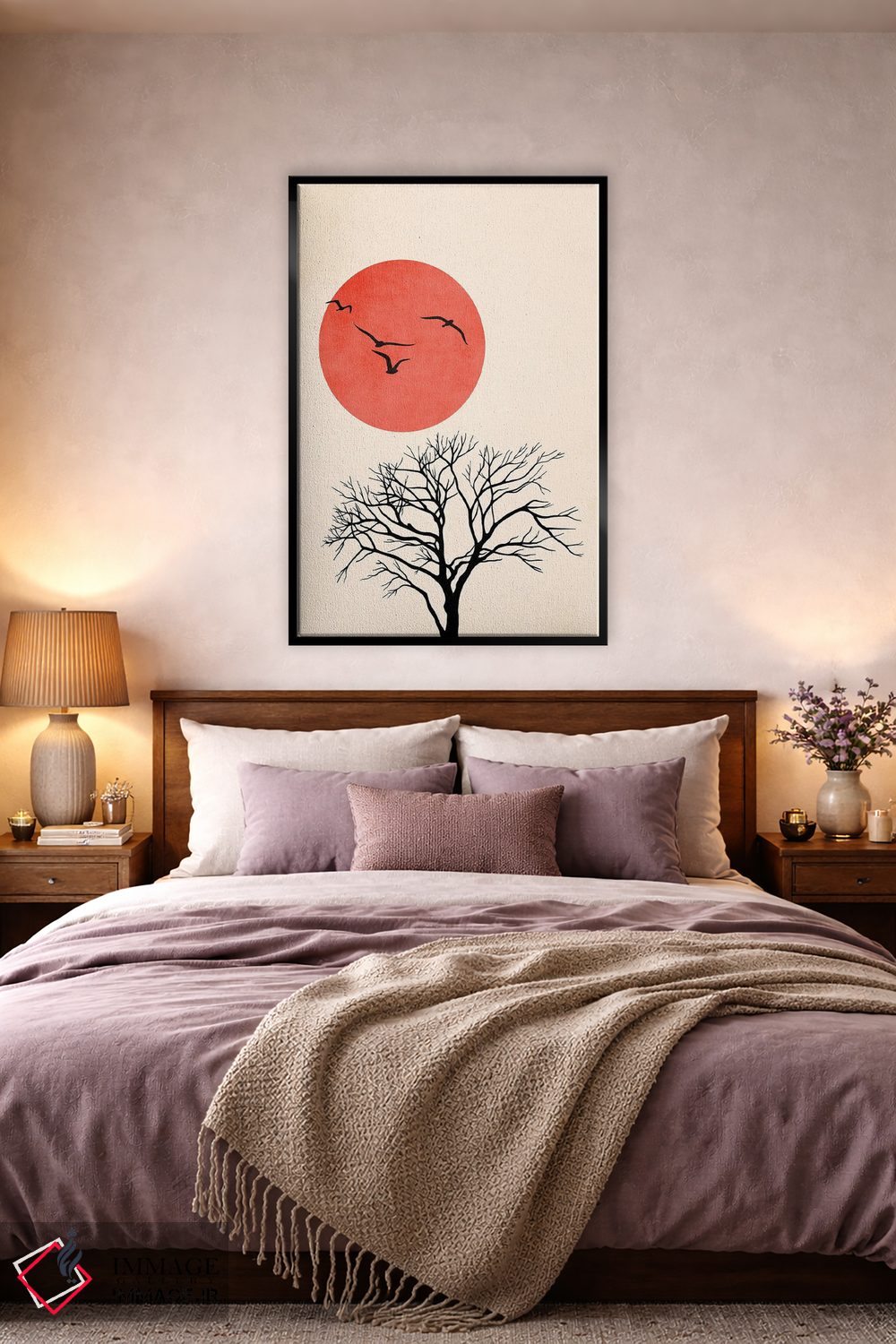 تابلو مینیمال پرواز اثر کوبیستیکا - D4B